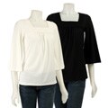 Storm Tees Women's Crochet Trimmed Tunic