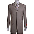 Mantoni Urban Men's Desert Taupe 4-button Wool Suit