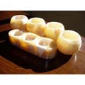 Alabaster Candleholder Set (Egypt)