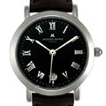 Jacques Lemans Women's Baca Black Alligator Watch