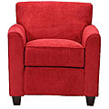 Park Avenue 8-way Hand-tied Crimson Red Arm Chair