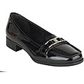 Prada Women's Patent Leather Logo Loafers