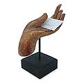 'Take My Hand' Wood Statuette (Thailand)