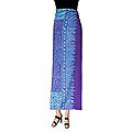Batik 'Ocean Currents' Sarong (Indonesia)