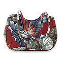 Cotton 'Crimson Sky' Handbag (Thailand)