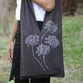 Cotton 'Earth Day' Shoulder Bag (Thailand)