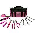 Pink 12-piece Tool Kit