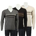 NYNE Men's Long-sleeve V-neck Pullover Sweater