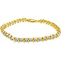 10k Gold 1/2ct TDW Diamond Bracelet (I/J, I2/I3)