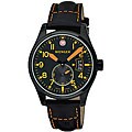 Wenger Men's AeroGraph Orange Markers Vintage Watch