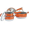 Concord 7-piece Orange Nonstick Cookware Set