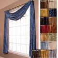 Aretha Crush Velvet 6-yard Scarf Valance
