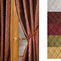 Marquis Diamond Taffeta Curtain Panel (51 in. x 120 in.)
