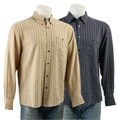 Axis Men's Herringbone Stripe Long-sleeve Shirt