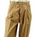 Austin Reed Men's Khaki Cotton Trousers