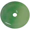 Handcarved Jade Bi-disc Pendant