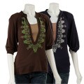 Pathway Women's Balloon-sleeve Moroccan Top