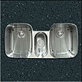 Undermount Stainless Steel Triple Bowl Kitchen Sink