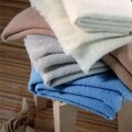 Italian-made Mohair Throw