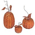 Decorative Pumpkins (Set of 3)