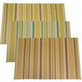 Bamboo Stripe Placemats (Set of 12)