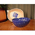 Appolia Marina 2-piece Shell-shaped Bakeware Set