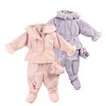 Rothschild Infant Girl's 2-piece Quilted Snow Set