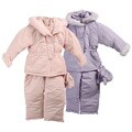 Rothschild Toddler Girl's 2-piece Quilted Snow Set