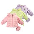 La Petit Rothschild Infant Girl's Hooded Jacket
