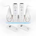 Dual Charger w/ Nunchuk Rests for Wii and Two Batt