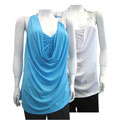 Fashion Love Plus Size Drape Neck Top