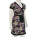 Elizabeth Women's Printed Wrap Dress