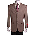 Mantoni Men's 3-button Houndstooth Blazer