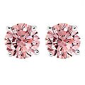 14k Gold 1 1/2ct TDW Pink Diamond Stud Earrings