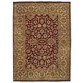 Hand-knotted Radiance Red Wool Rug (10' x 14')