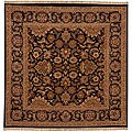 Hand-knotted Radiance Hand-spun Wool Rug (6' Square)