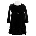 Hartstrings Girl's Stretch Velvet Party Dress