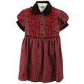 Hartstrings Toddler Girl's Red Plaid Dress