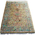 Indo Mahal Gold/Green Rug (5'8 x 8'6)