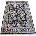 Indo Mahal Black Rug (5'8 x 8'8)