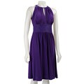 R&M Richards Women's Keyhole Sequin Dress