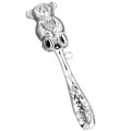 Sterling Silver Koala Bear Baby Rattle