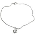 Sterling Silver Heart Anklet