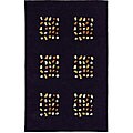 Hand-tufted Embassy Blackstone Area Rug (8'6 x 11'6)