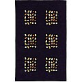 Hand-tufted Embassy Blackstone Area Rug (2'3 x 8')