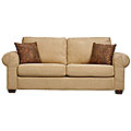 Olga Rolled Arm Sofa Butter Microfiber