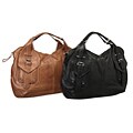 Andrew Marc Morgan Small Lambskin Leather Satchel