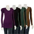 Stephanie B Women's Long-sleeve Puff Shirt