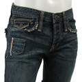Taverniti Men's Dark Indigo 5-pocket Jeans