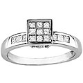 14k Gold 1/2ct TDW Princess-cut Diamond Ring (H-I-J, I1-I2)